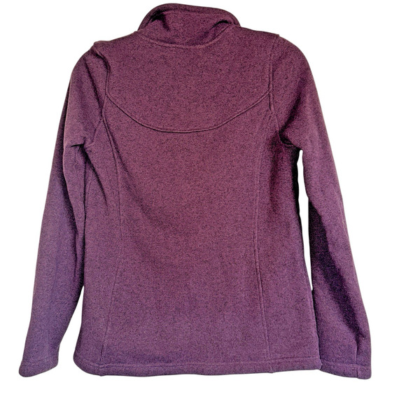 The North Face Sz‎ M 1.4 Zip Pullover Fleece Lined Coze Outdoor Cabincore - Picture 2 of 9